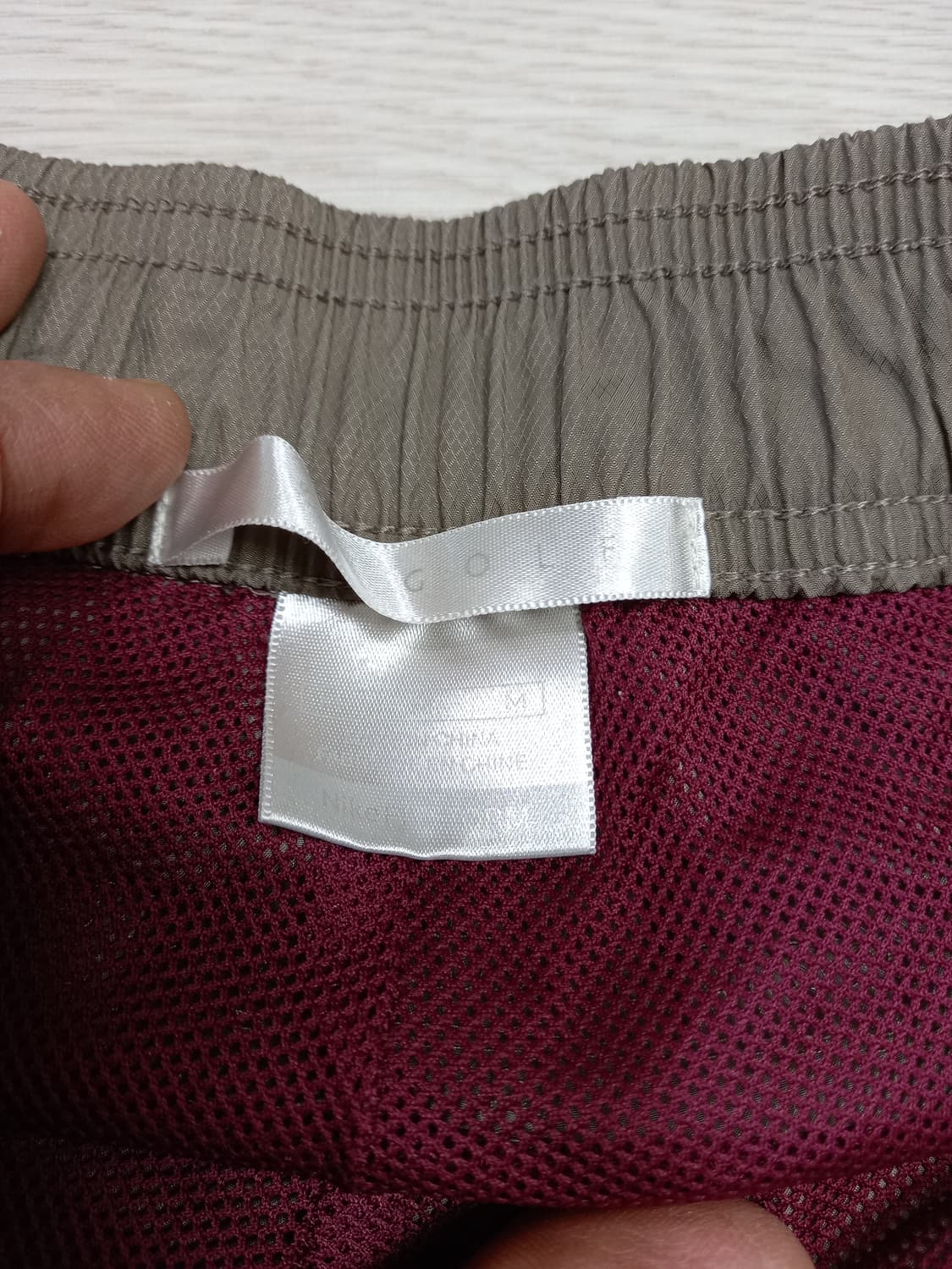 28 NIKE GOLF 밴딩 카고 골프 반바지 챠콜브라운 28-933 상품이미지4