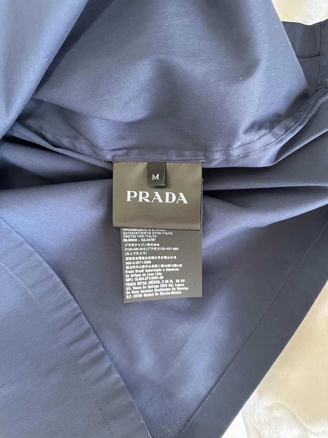 프라다 집업 셔츠 상품이미지4