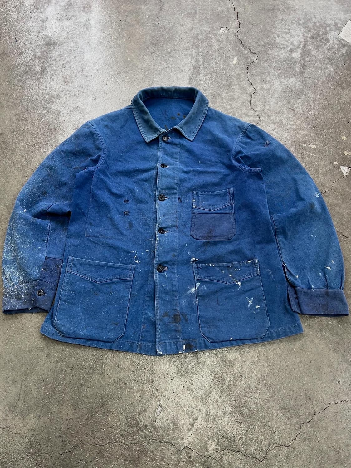 HARD FADED VINTAGE WASHING 빈티지프렌치워크자켓 상품이미지1