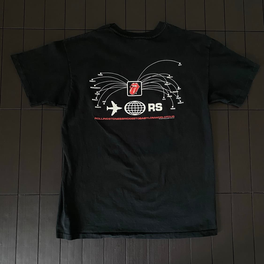 (XL) 90s 롤링스톤즈 1997 밴드티 티셔츠 상품이미지5