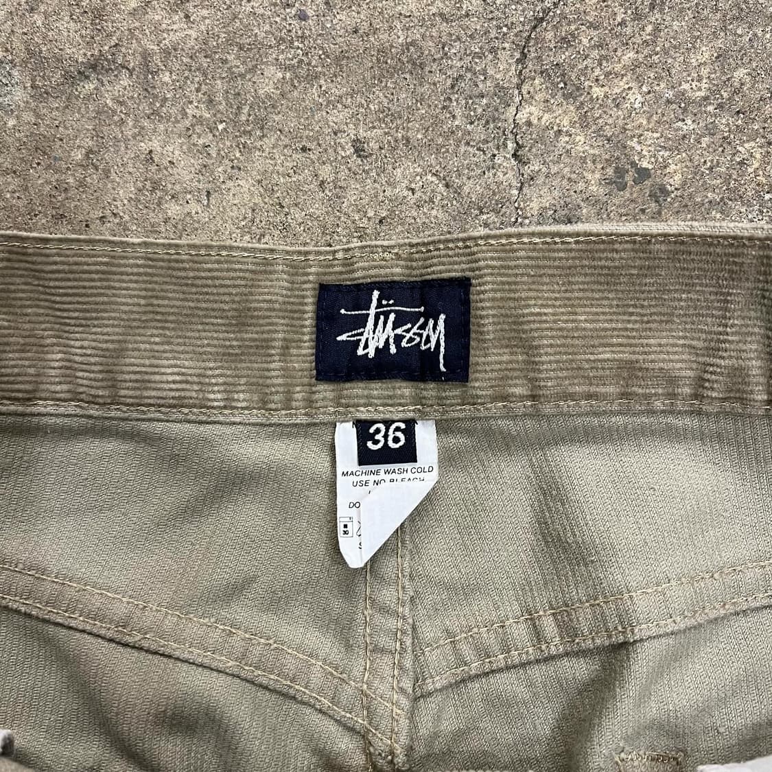 90s 스투시 코듀로이 팬츠 상품이미지5