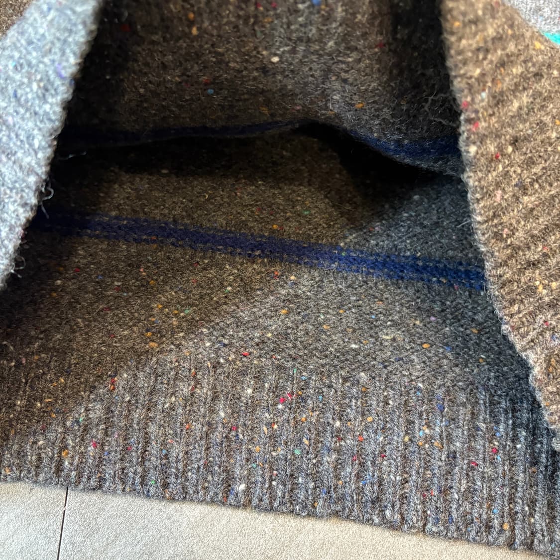 80s 80년대 미국 생산 펜들턴 울 니트 상품이미지7