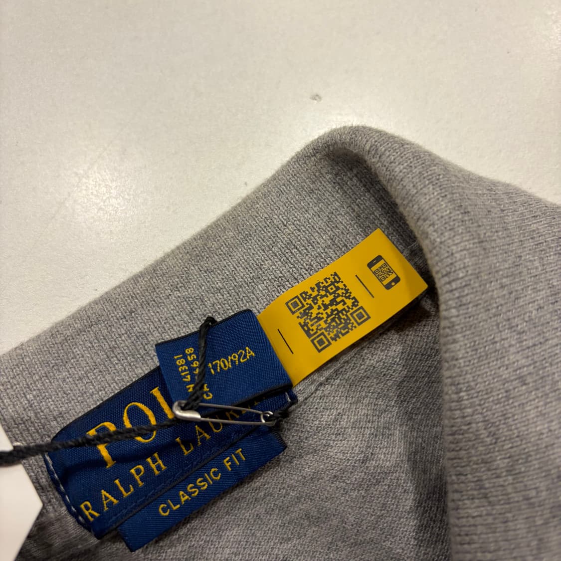 [S] 24s 폴로 랄프로렌 야차클럽 빅포니 반팔 카라티 그레이 C91 상품이미지6