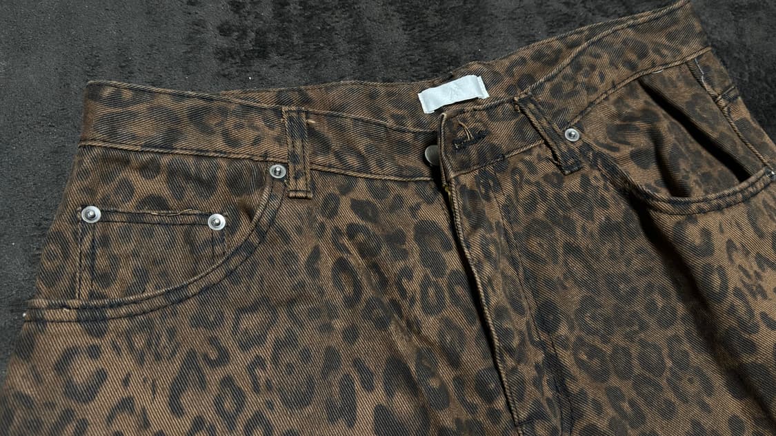 레오파드 팬츠 상품이미지5