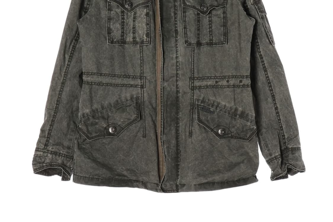 버커루 피그먼트 밀리터리 자켓 L 상품이미지5