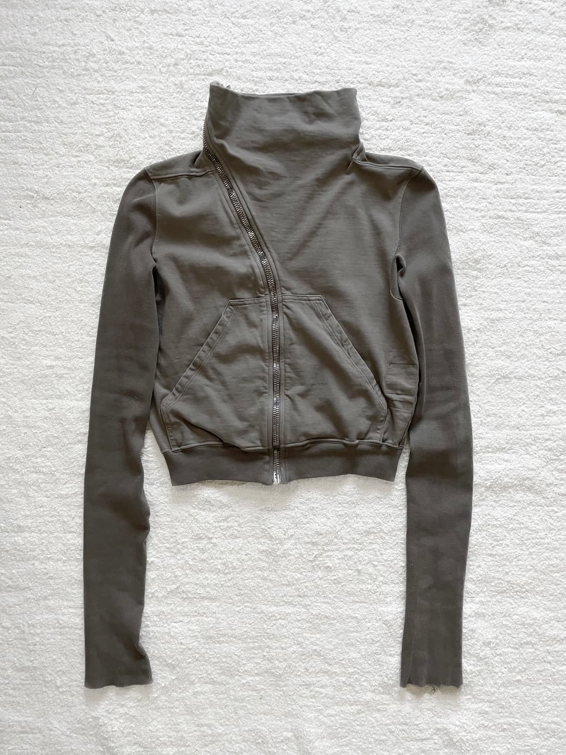 릭오웬스 하이넥 프론트 집업 상품이미지2