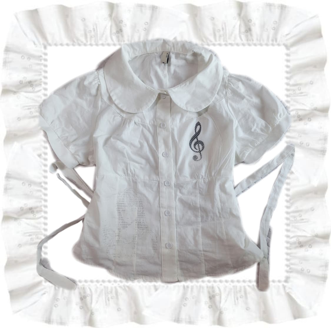 Shoujo melody blouse 블라우스 커스텀 상품이미지1