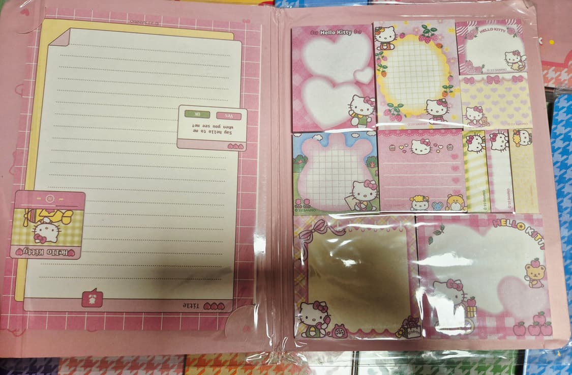 산리오 레트로 포스트잇 메모지 북 (6권 세트) 상품이미지5