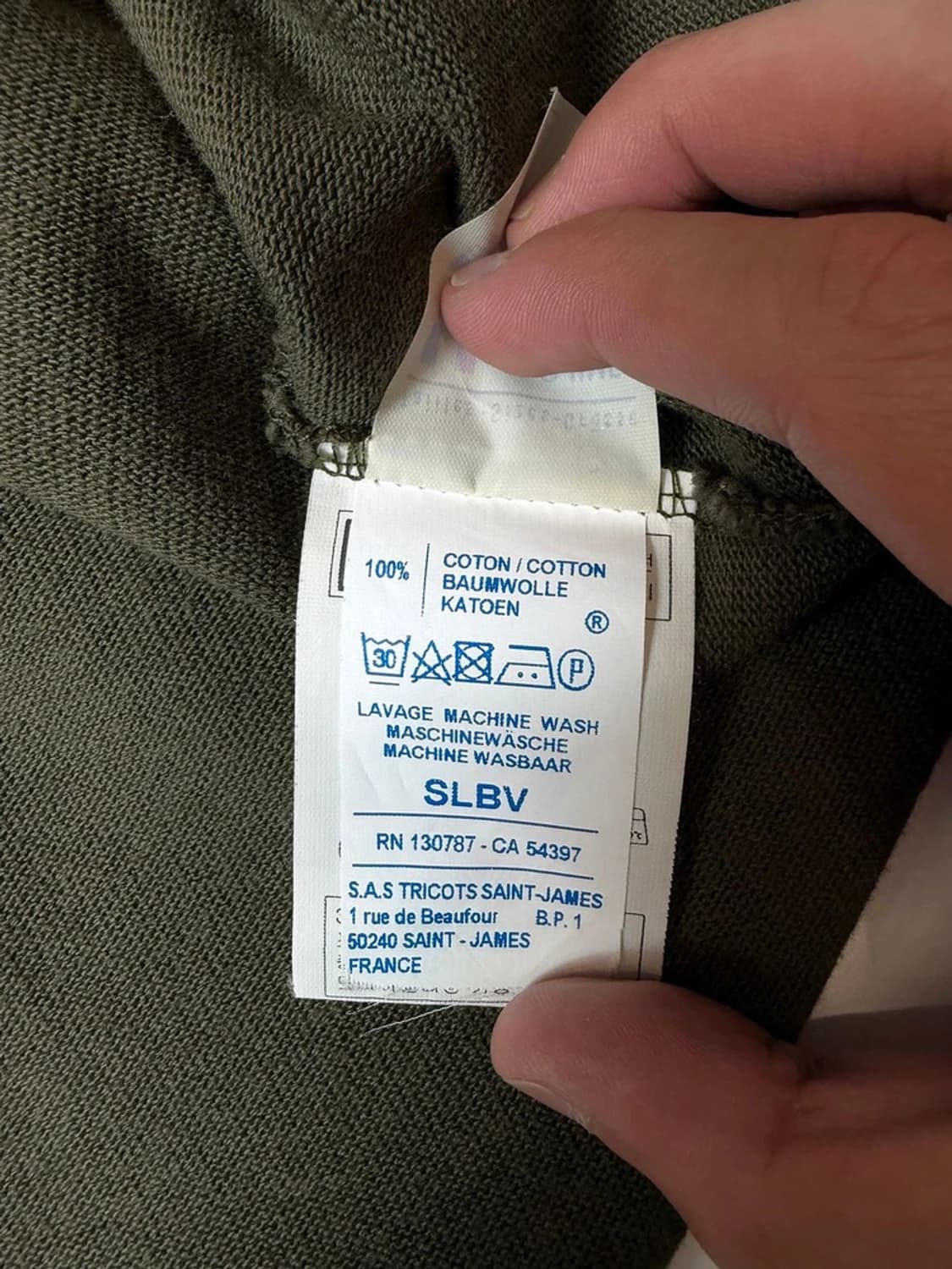 세인트제임스 시그니처 로고 롱 슬리브 PN9295 상품이미지6