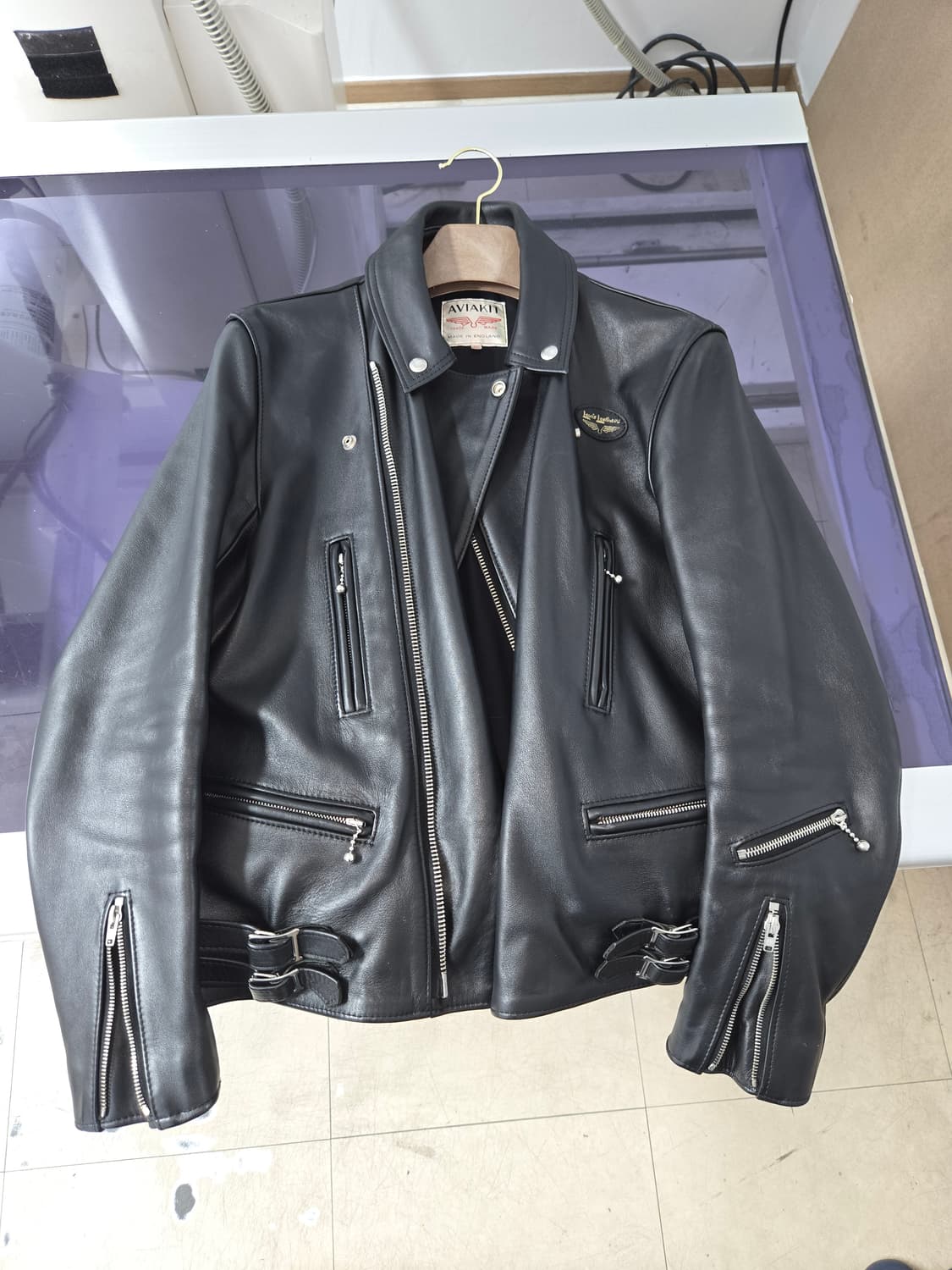 루이스레더391T 40사이즈 카우하이드 판매합니다. 상품이미지1