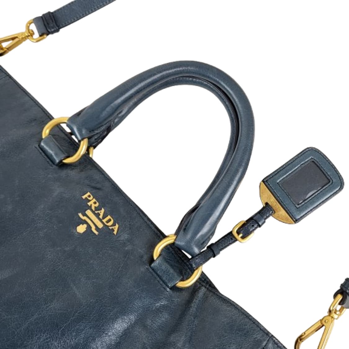 정품 프라다 비텔로 샤인 투웨이백 상품이미지7