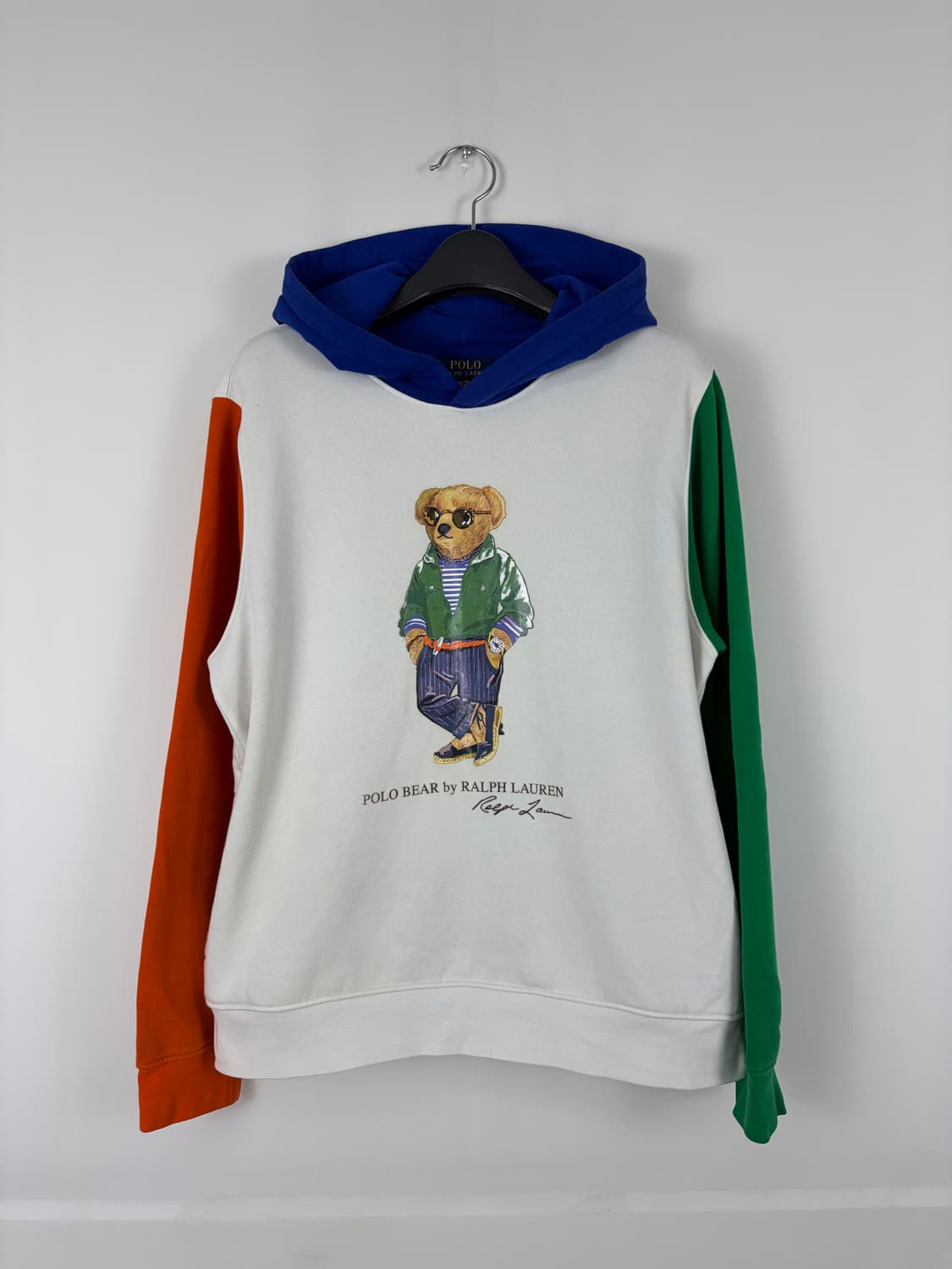 a206) 폴로랄프로렌 테디베어 컬러블록 후드티 상품이미지2