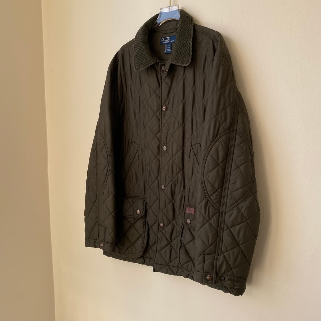 🌊Polo quilting Car Coat (L) 상품이미지2