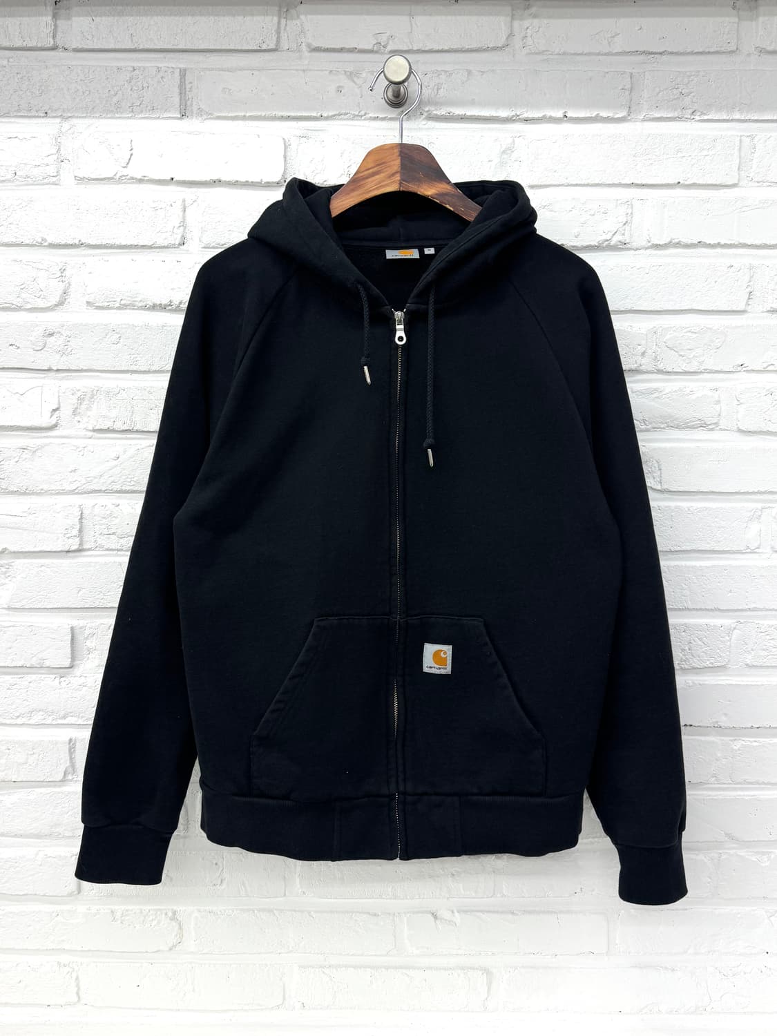 칼하트 블랙 후드집업 상품이미지3