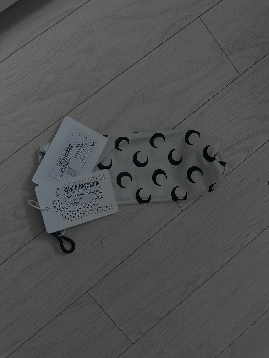 마린세르 문 프린티드 저지 롱슬리브 하이넥 상품이미지3