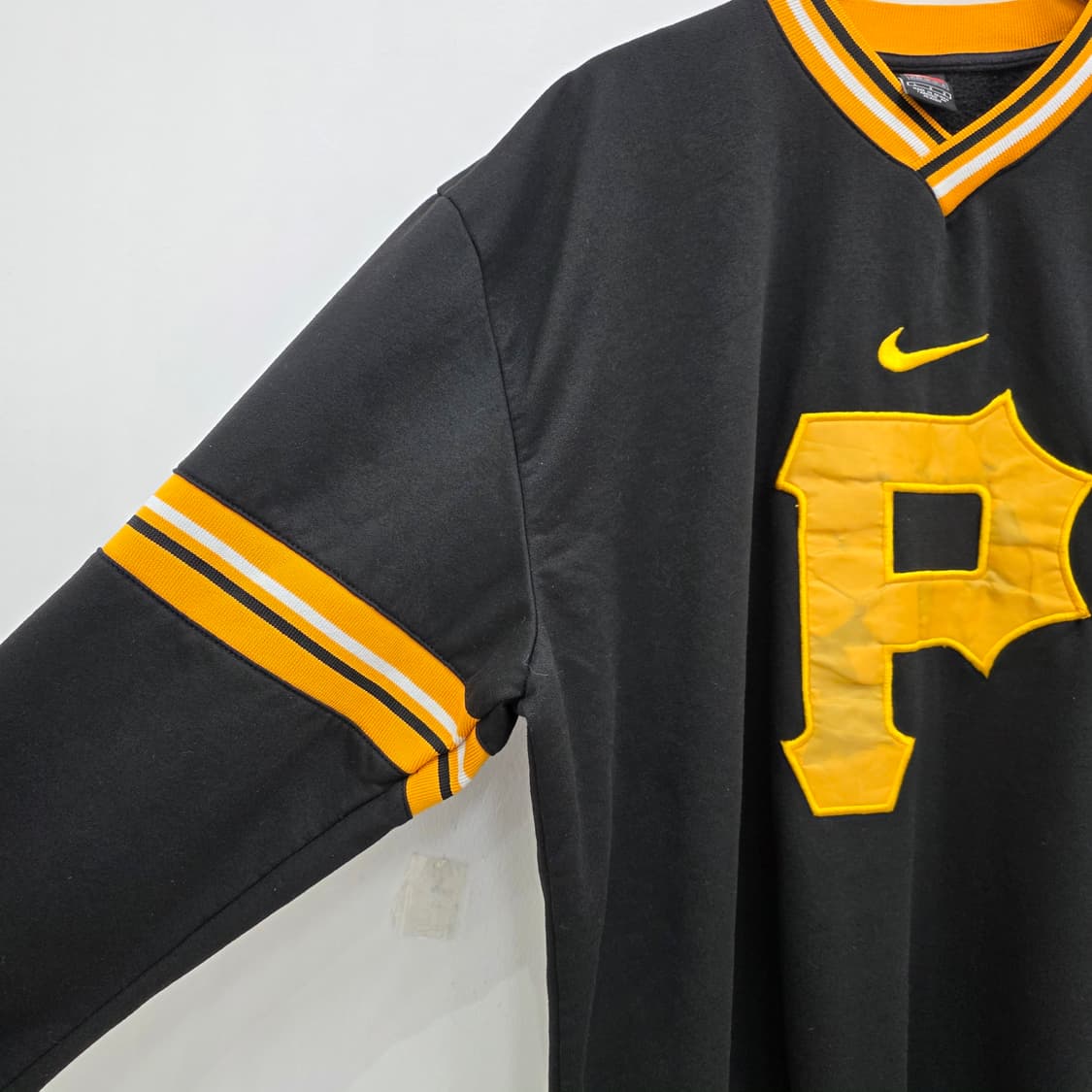 빈티지 나이키 MLB 피츠버그 파이리츠 풀오버 기모 맨투맨 상품이미지5