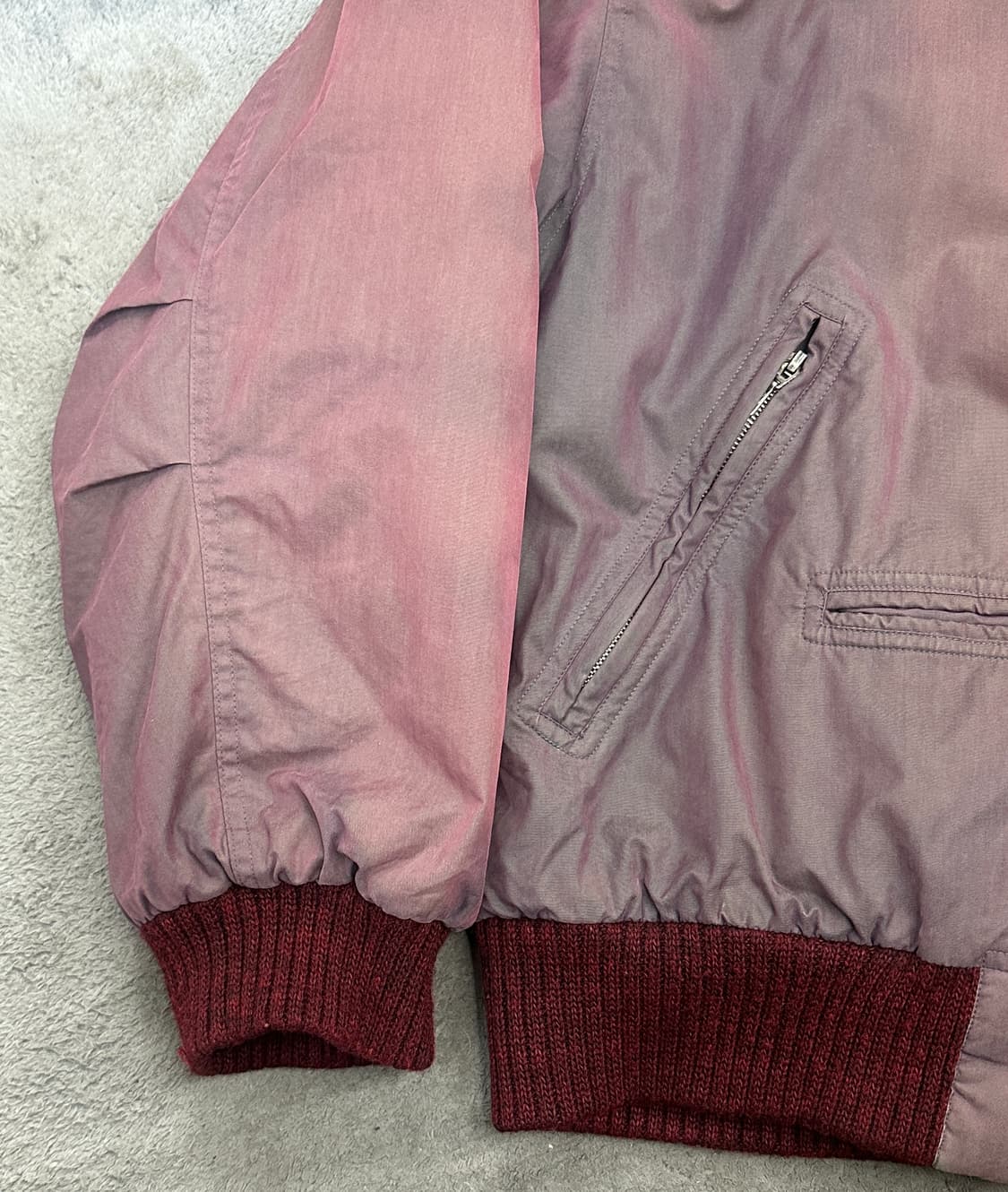 80s HUGO BOSS 봄버 자켓 XL 상품이미지5