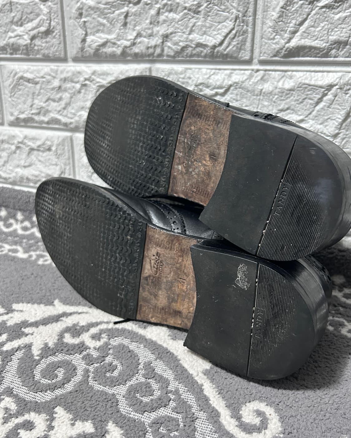 이탈리안 핸드메이드 브로그 옥스포드 vero cuoio 상품이미지5