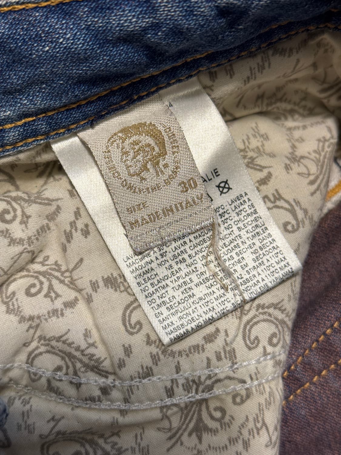 디젤 데미지 워싱진 상품이미지9