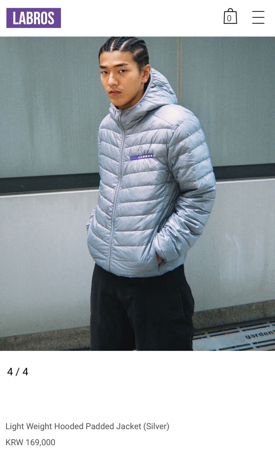 라브로스 패딩 L 상품이미지2