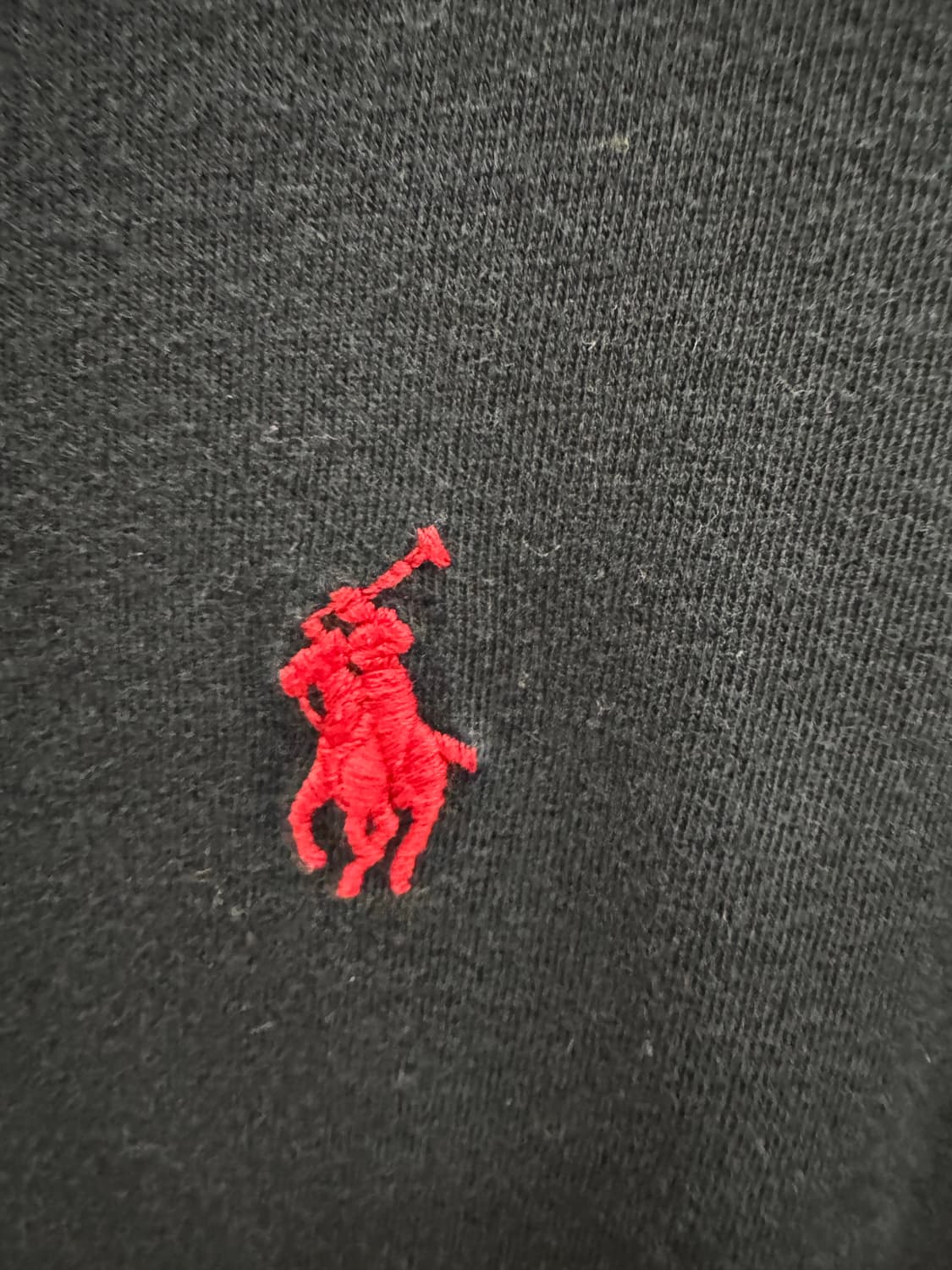 Polo Ralph Lauren 레드포니 V넥 반팔 티셔츠 (Bla 상품이미지4