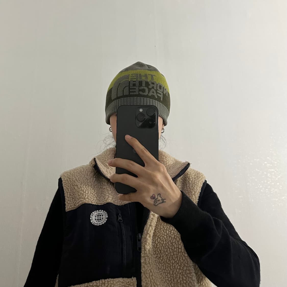 노스페이스 TNF 빅로고 비니 상품이미지3