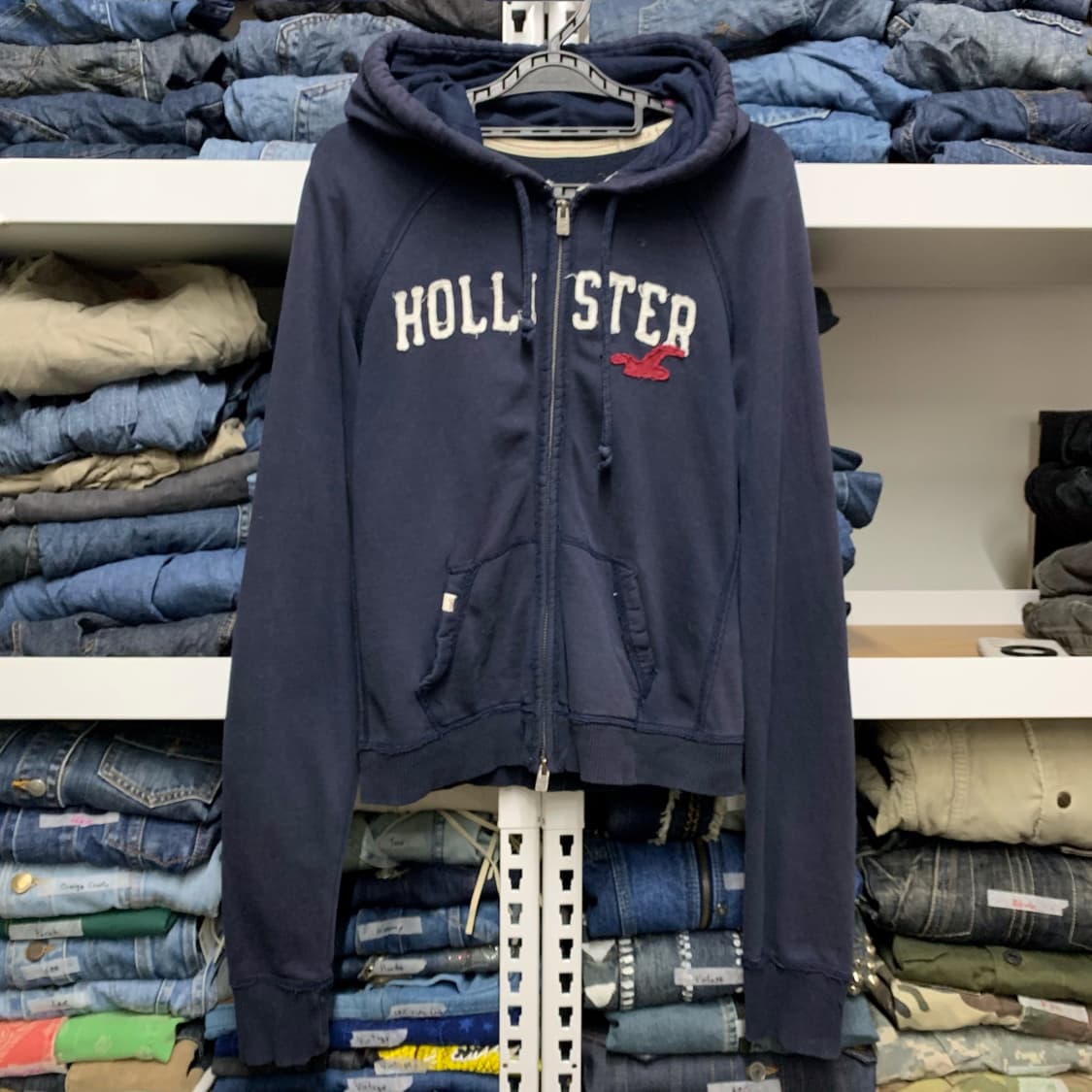 [M] 홀리스터 슬림핏 후드집업 상품이미지2