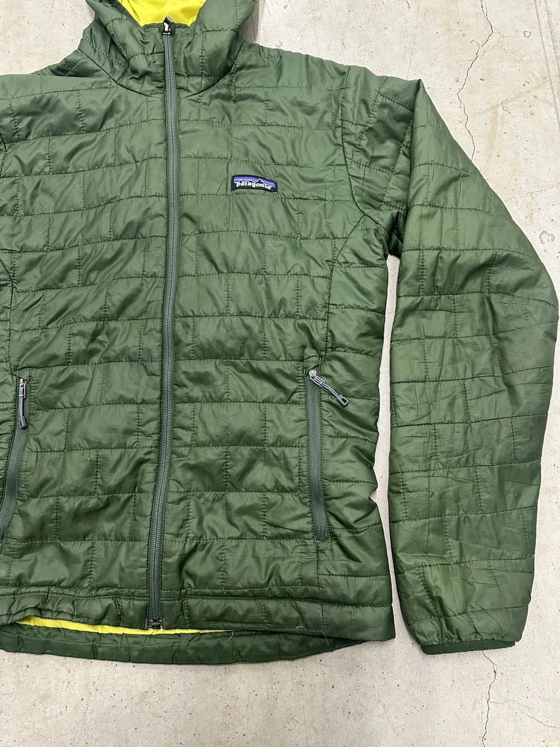 파타고니아 나노 퍼프 후디 자켓 그린 상품이미지3