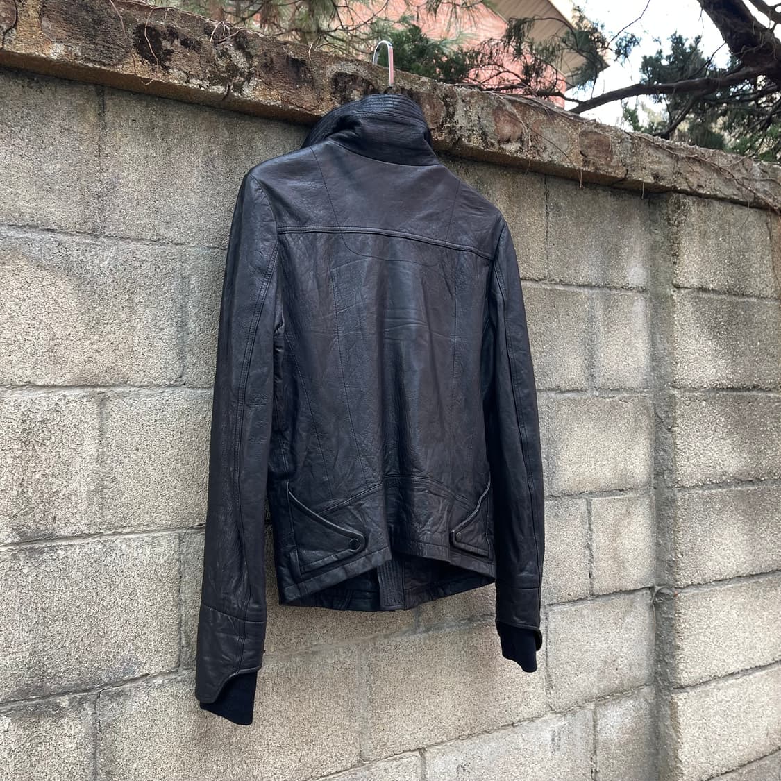 [95] Codes Combine 하이넥 양가죽 자켓 상품이미지7