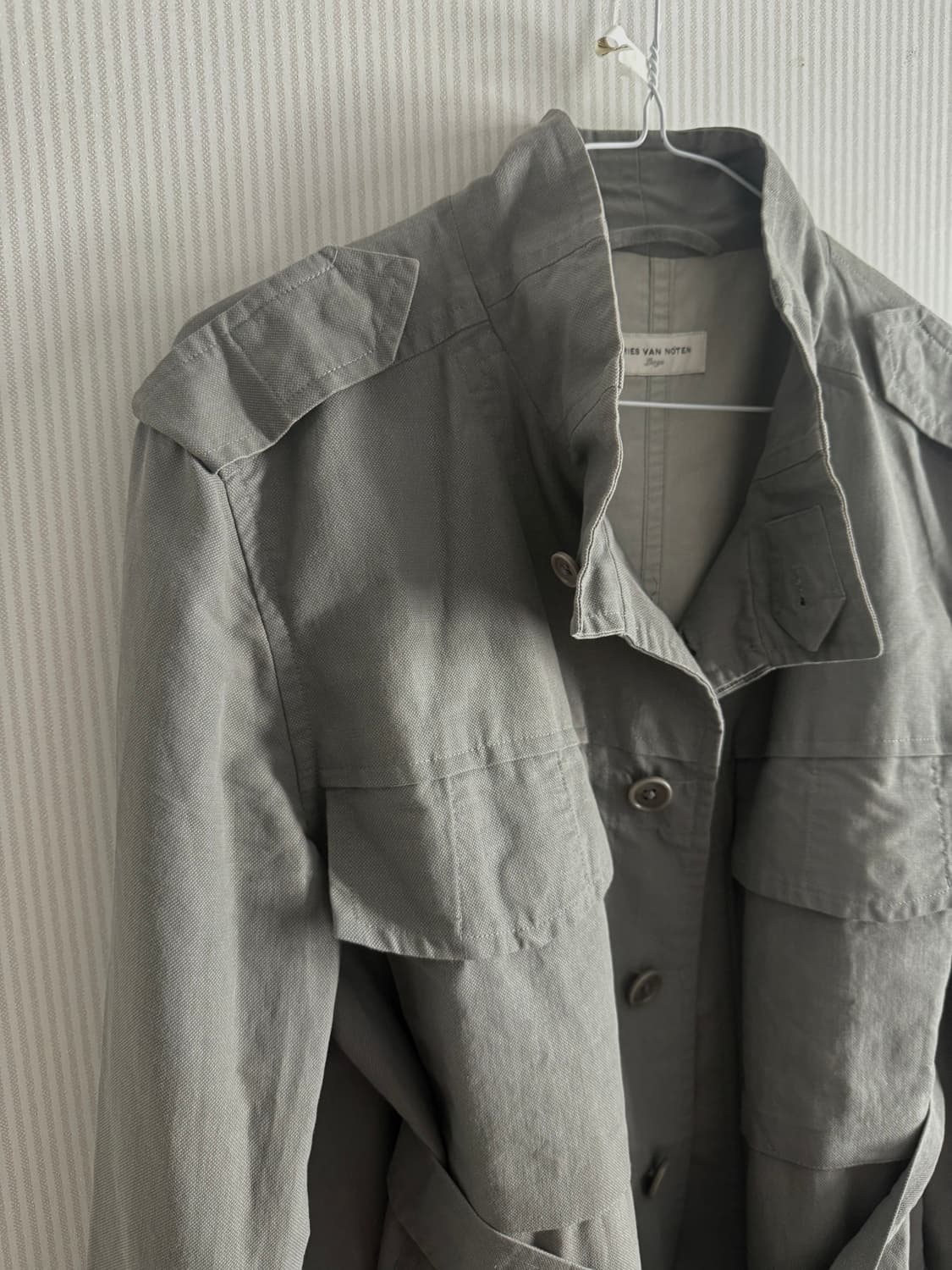 Dries Van Noten Waxed Jacket 상품이미지2