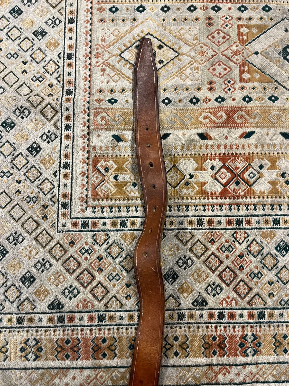 빈티지 레더 벨트 브라운 #csz3030 상품이미지6