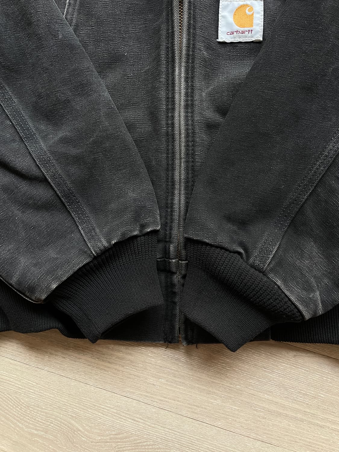 90s 칼하트 JR105 블랙 액티브 자켓 OG 후드자켓 상품이미지6