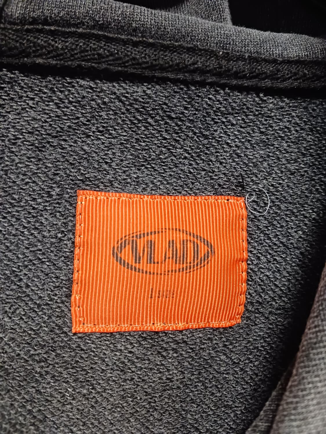 디미트리 블랙 피그먼트 아이덴티티 후드티셔츠 상품이미지3