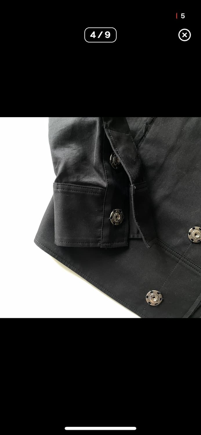 요지야마모토 숄더 퍼프 자켓 상품이미지4