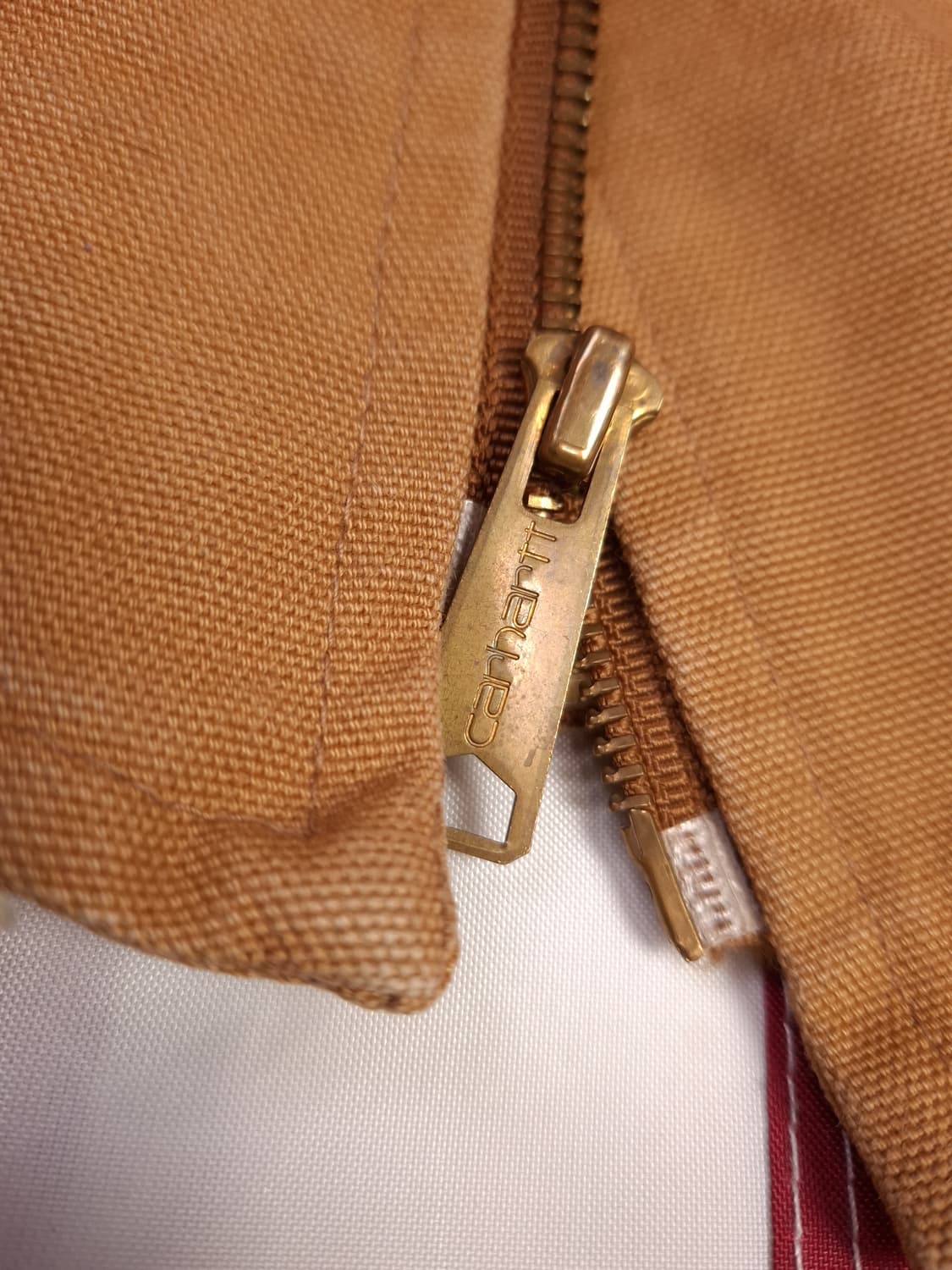 오리지날 구형 미국제조 칼하트 덕 양털 베스트 상품이미지7