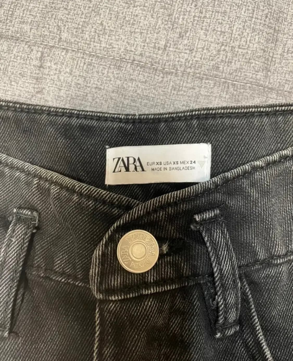 자라 데님 스커트 XS 상품이미지2