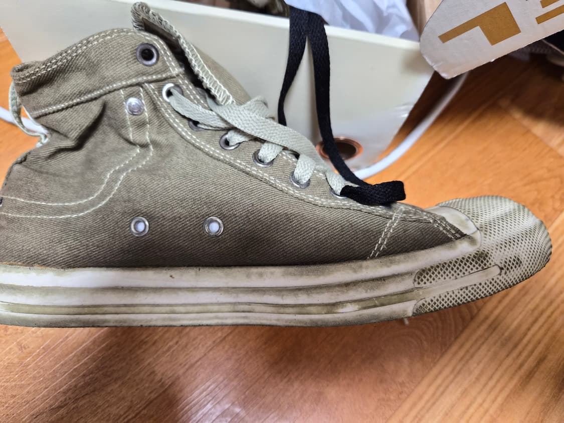 DIESEL 미드탑 빈티지 컨버스 새제품 상품이미지7