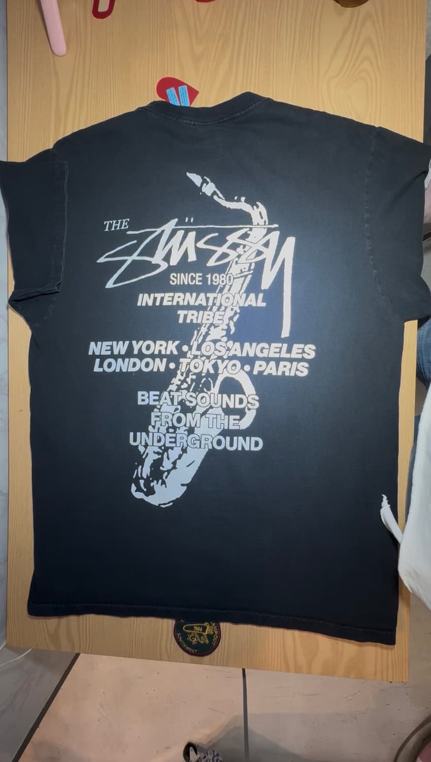 Stussy 스투시 빗사운드 피그먼트 티 상품이미지6