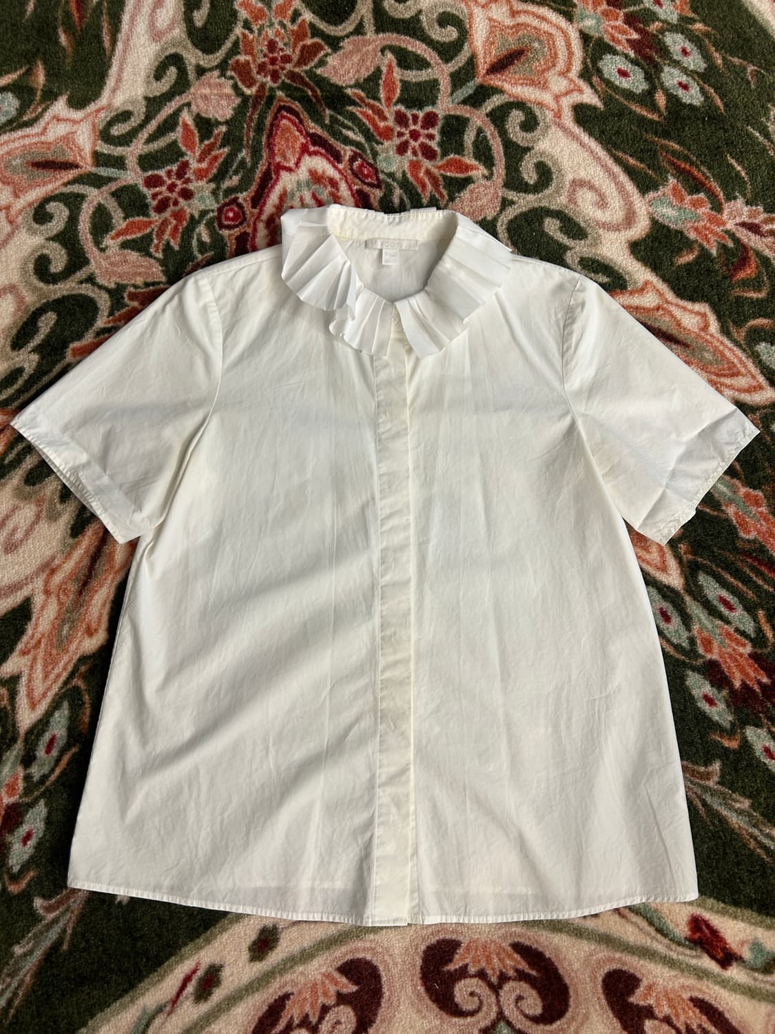 Cos 프릴 반팔셔츠 상품이미지3