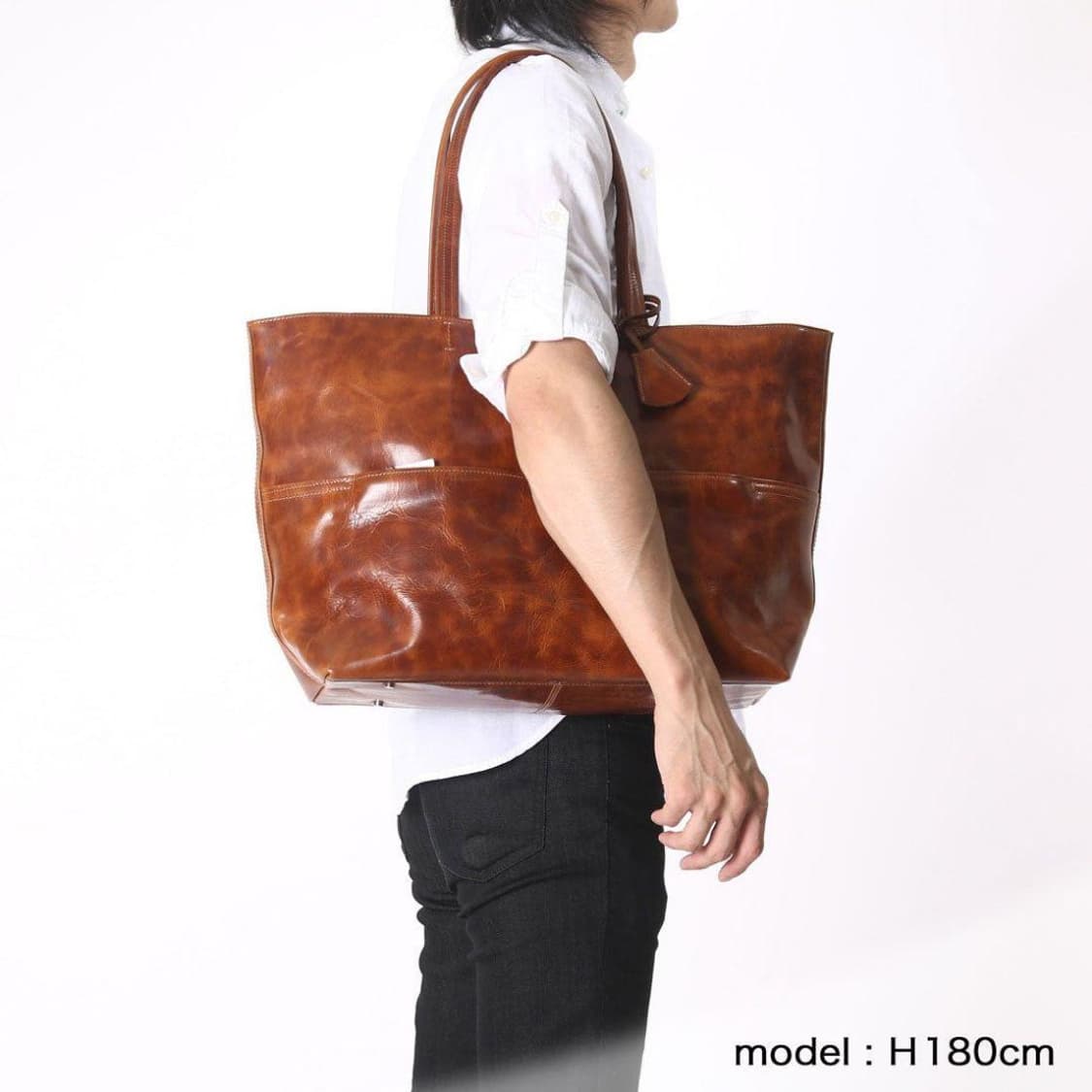 아니아리 aniary 뉴 아이디얼 레더 가공 토트백 포터 매니아를 위한 상품이미지2