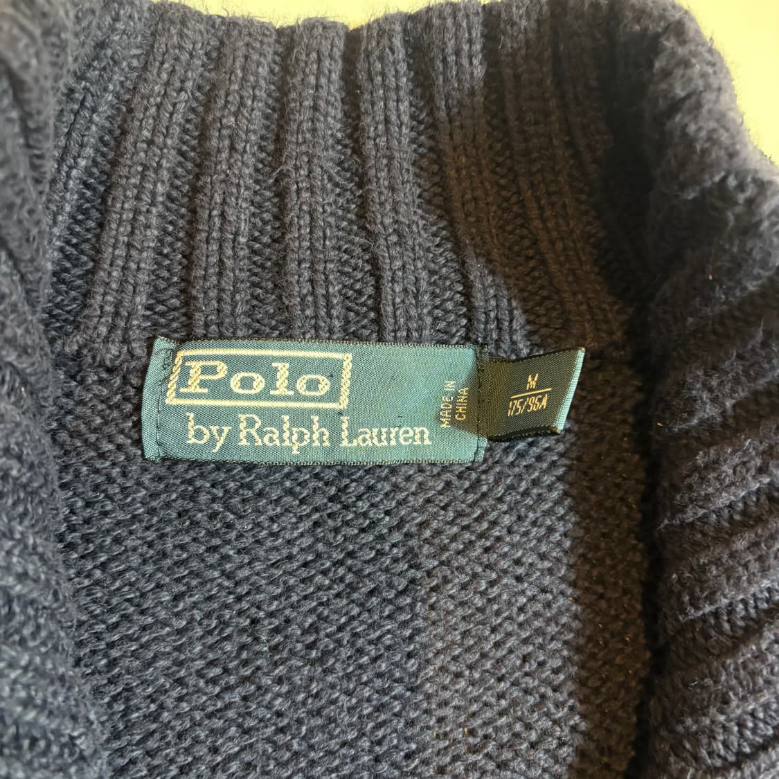 폴로 랄프로렌 네이비 하프집업 니트 상품이미지4