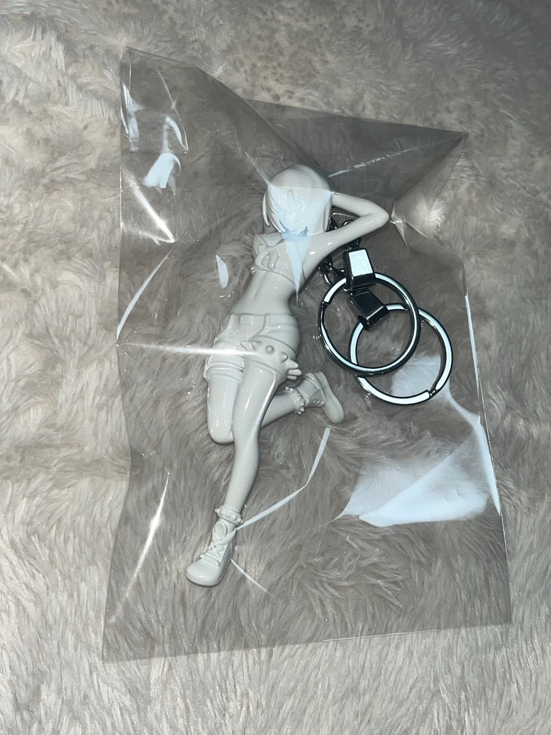 [새상품] 쿠로카미모텔 Jane Doe (white) 키링 상품이미지4