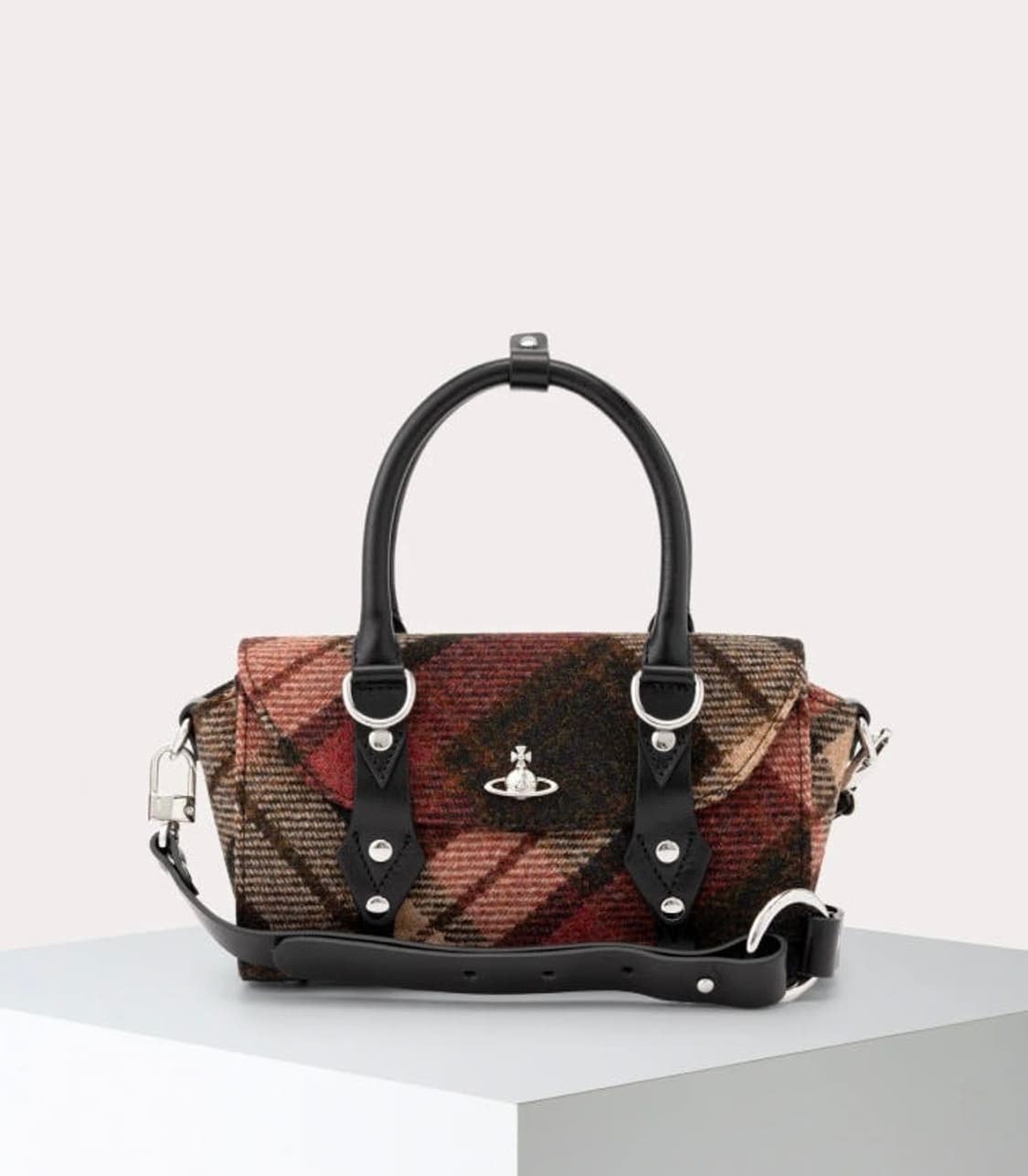 비비안웨스트우드 해리스 트위드 체크 베티나 백 상품이미지1