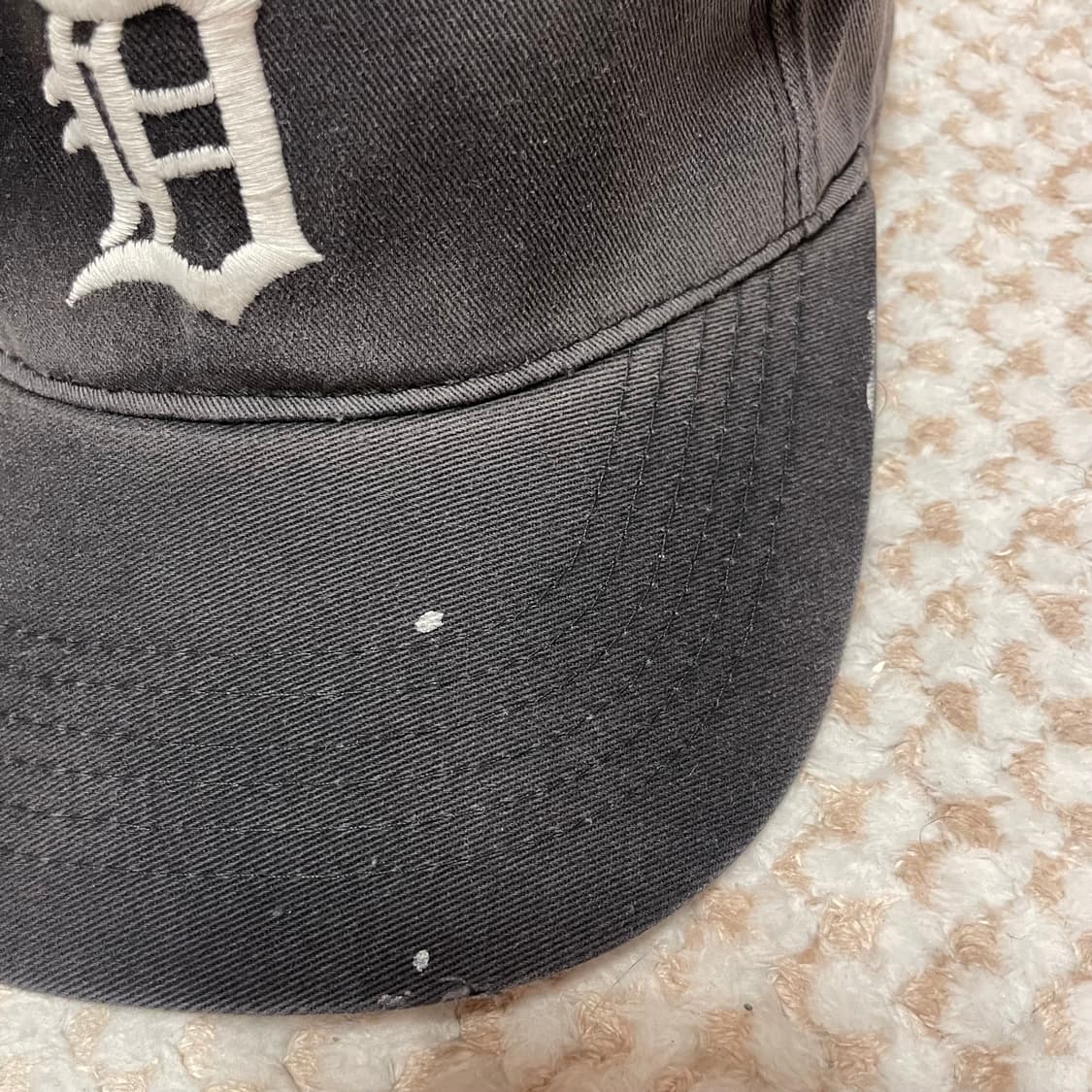 도넛리벤지 핑거프레스 D로고 워싱캡 상품이미지2