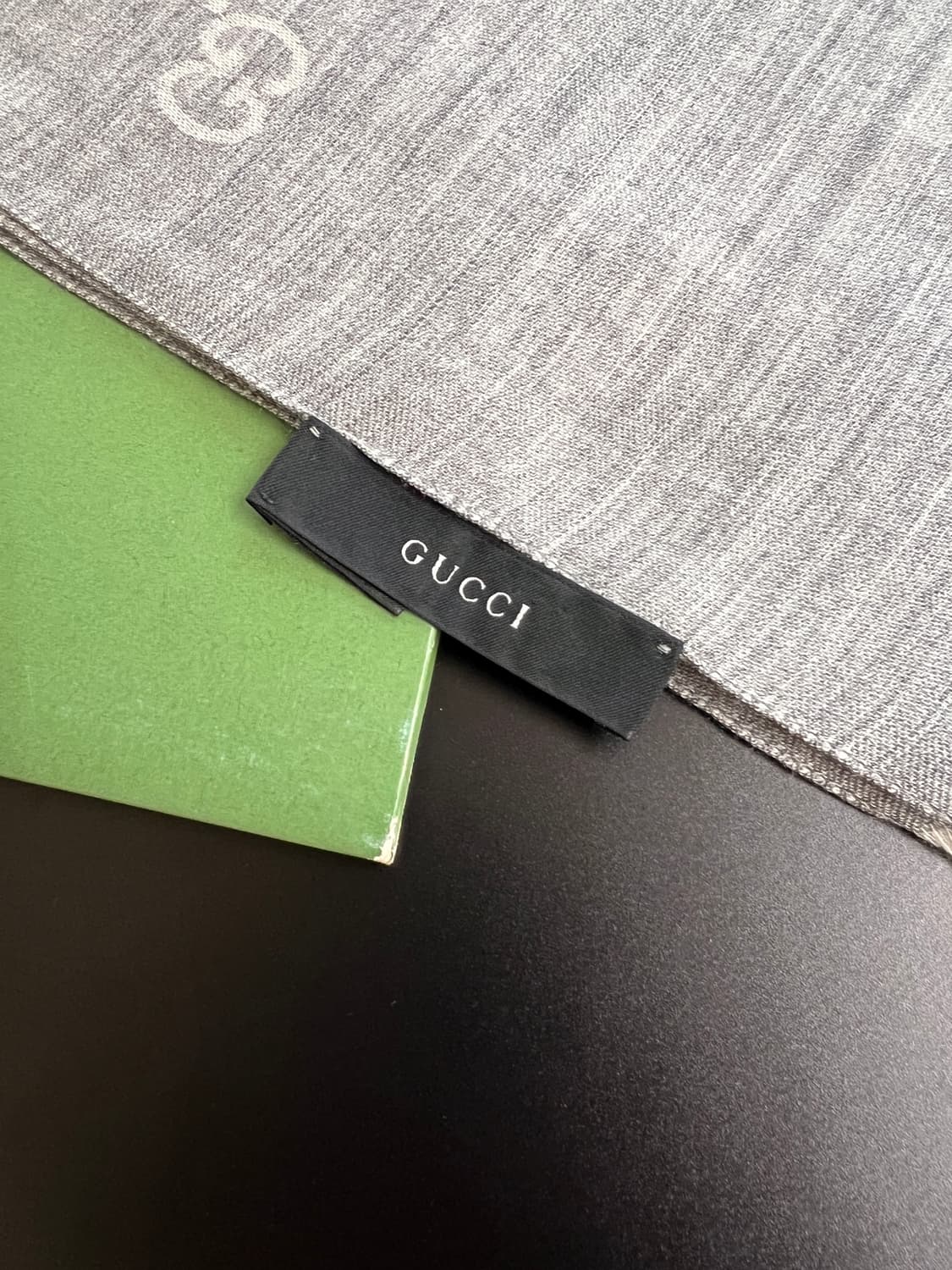 구찌 GG 자카드 울 실크 리버서블 스카프 상품이미지4