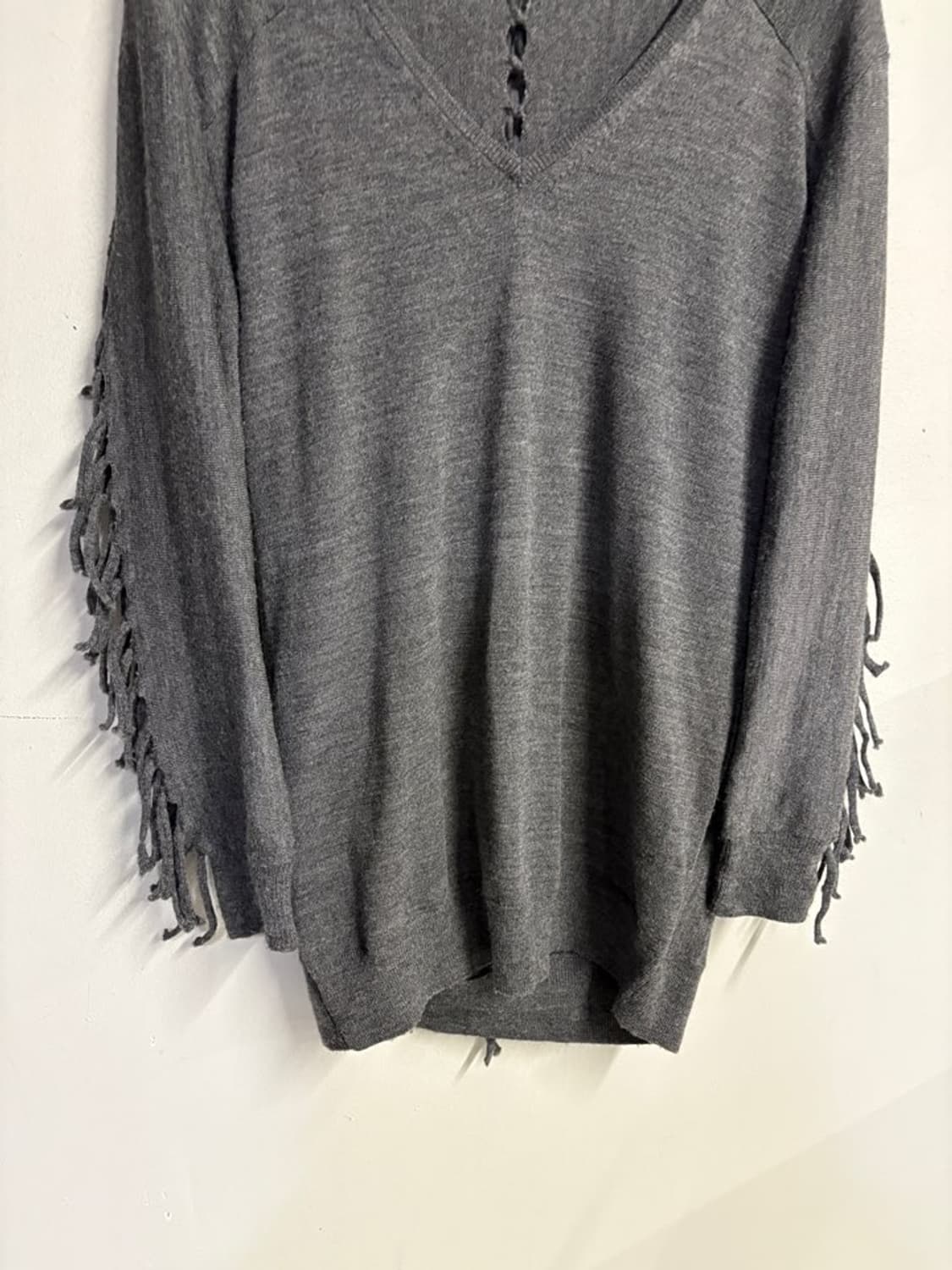 TOGA PULLA Fringe-Detail Wool Knit 상품이미지4