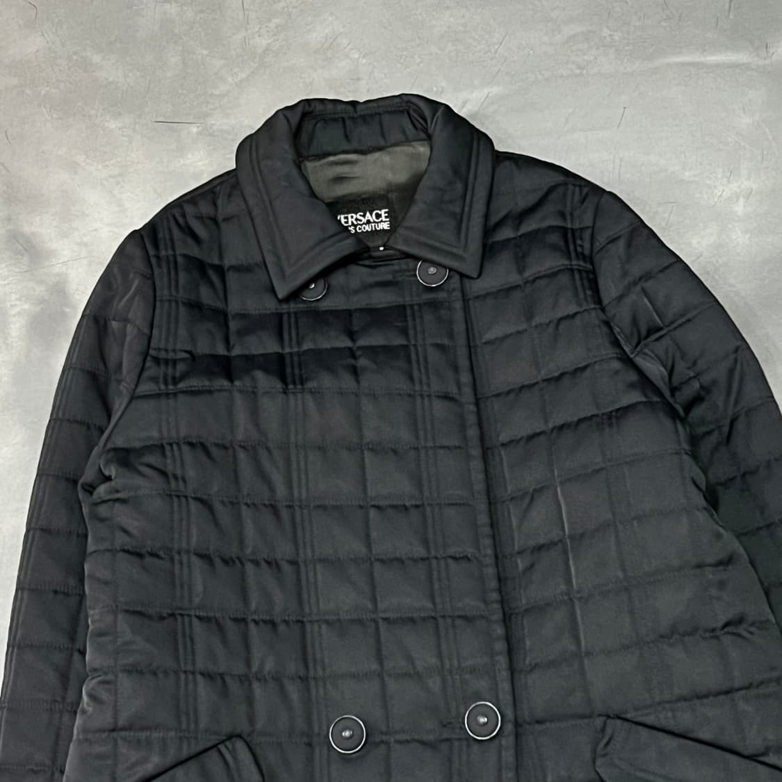  베르사체 진스 꾸뛰르 퀼팅 코트 +명품감정서 y15712 상품이미지3