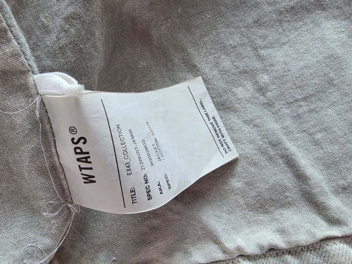 [02] 더블탭스(WTAPS) X LONG LIVE 데님 자켓 상품이미지8