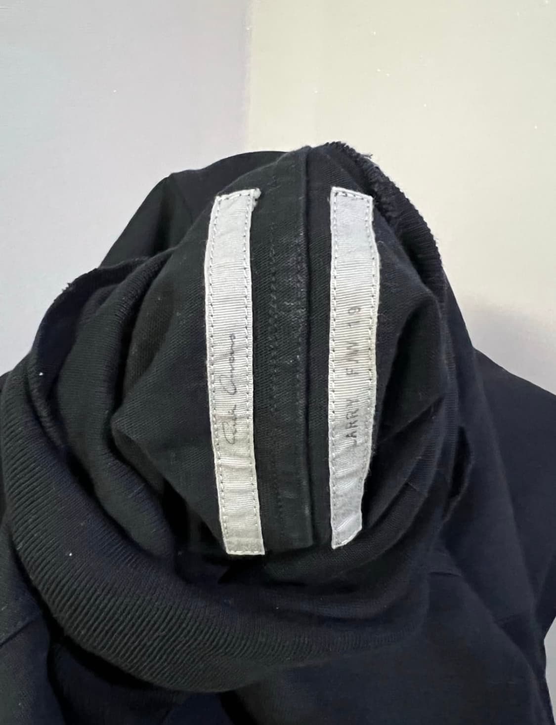 (판매완료)릭오웬스 LARRY 코튼 블랙 목폴라 상품이미지4