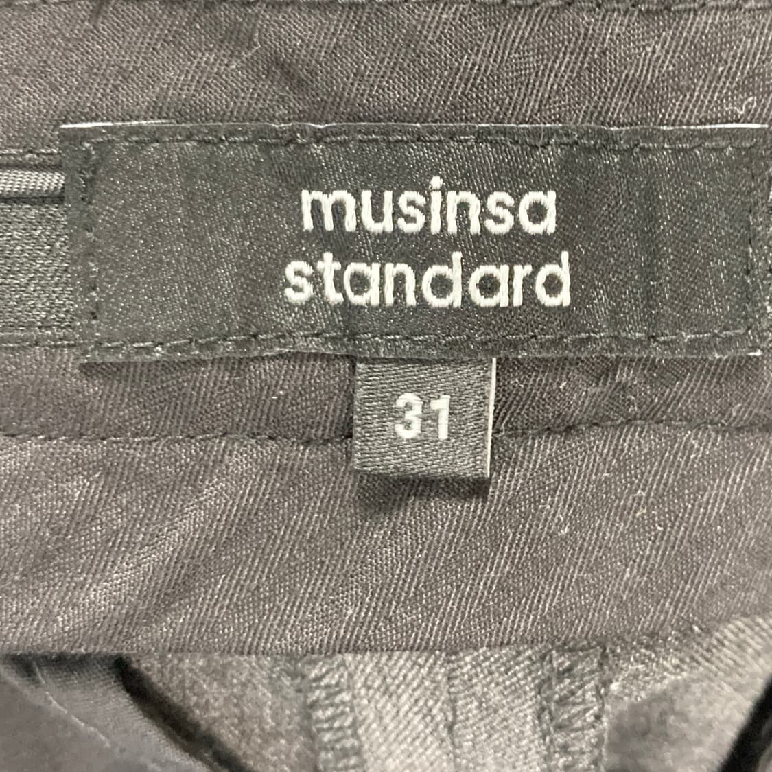 무신사스탠다드 남성 핀턱 슬랙스 31  상품이미지4